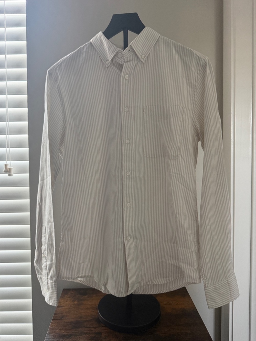 Banana Republic Striped Button-Down